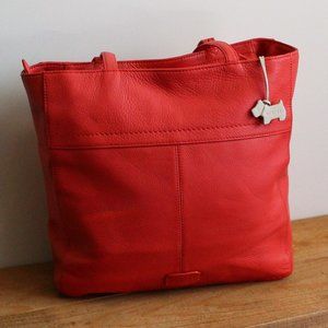 Radley London Salmon Pink Large Leather Satchel